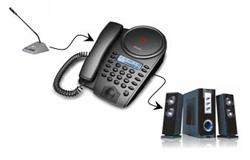 好會通（Meeteasy）MidHC 音頻會議系統(tǒng)電話機 會場終端 支持外接調(diào)音臺、會議麥克風、音箱，高質(zhì)量會議解決方案