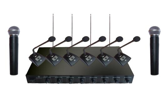 MT-800一拖八會(huì)議麥克風(fēng)